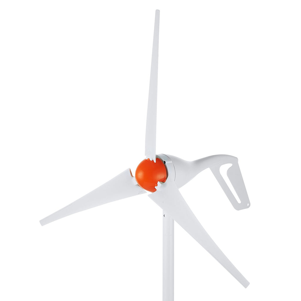 500W Wind Turbine Generator, 12V Wind Turbine Kit, 3-Blade Wind Power Generator With MPPT Controller, Adjustable Windward Direction Start Wind Speed, Suitable For Home, Farm, RVs, Boats
