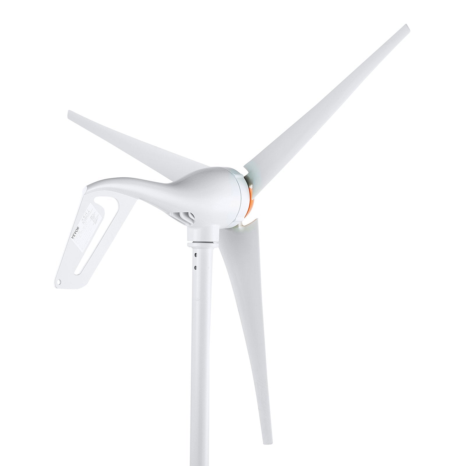 500W Wind Turbine Generator, 12V Wind Turbine Kit, 3-Blade Wind Power Generator With MPPT Controller, Adjustable Windward Direction Start Wind Speed, Suitable For Home, Farm, RVs, Boats